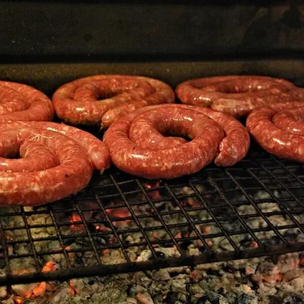 Braaied Boerewors